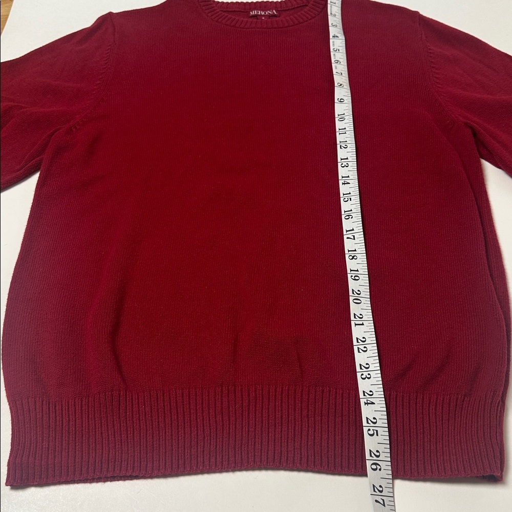 Merona Red Sweater Size Small - Picture 5 of 11